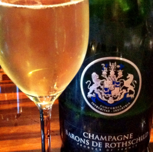 Champagne Barones de Rothschild, Tableau Bar Bistro, Vancouver International Wine Festival