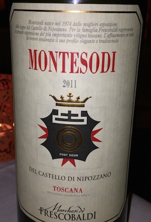 Montesodi 2011, Florence, Dei Frescobaldi Restaurant & Wine Bar, Review, Tuscany, Italy, good food, good wine