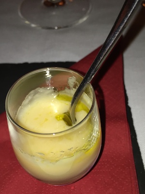 Tuscan white bean puree, olive oil, Florence, Dei Frescobaldi Restaurant & Wine Bar, Review, Tuscany, Italy, good food, good wine